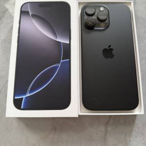 iPhones 16 Pro Max 256黑色