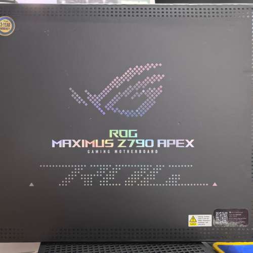 ASUS MAXIMUS Z790 APEC 行貨有單有保養