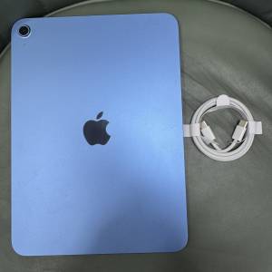 99%New iPad 11 (A16) WIFI版 128GB 藍色 香港行貨 蘋果保養到2026年6月13日 有配件...