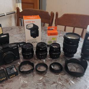 💯👍🏼99%新淨FujifilmX-E3+XF16-80mm f4+XF16mm f2.8+XF23mm f2+XF 35mm f2+神牛T...