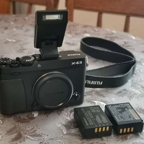 💯👍🏼99%新淨FujifilmX-E3+XF16-80mm f4+XF16mm f2.8+XF23mm f2+XF 35mm f2+神牛T...