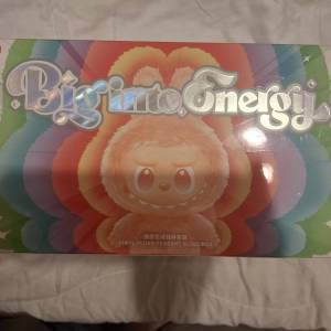 曼谷 POP MART Big Into Energy 閃光吊飾盲盒Labubu(原封不動)