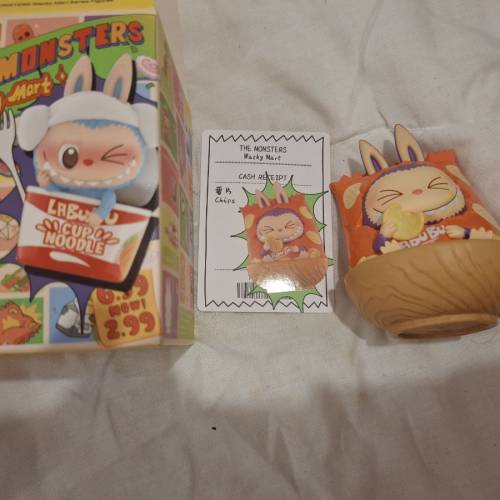 曼谷pop mart The Monsters Wacky Mart (已拆封)