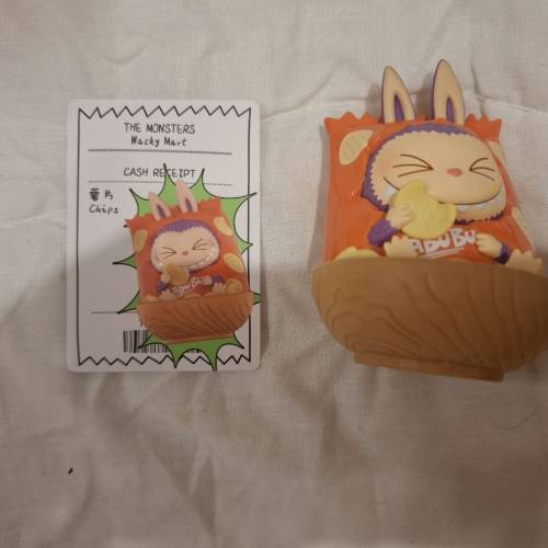 曼谷pop mart The Monsters Wacky Mart (已拆封)