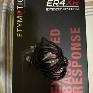 Etymotic ER4XR Extended Response Earphones 有線耳機