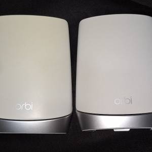 香港版 Netgear Orbi Mesh WiFi 6 AX4200 RBK752 RBS750 1個 路由器+1個 衛星機 三...