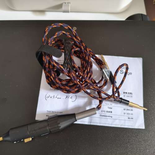 Vortex cable Lavinia 特別訂製2M 2x3.5 4.4 XLR