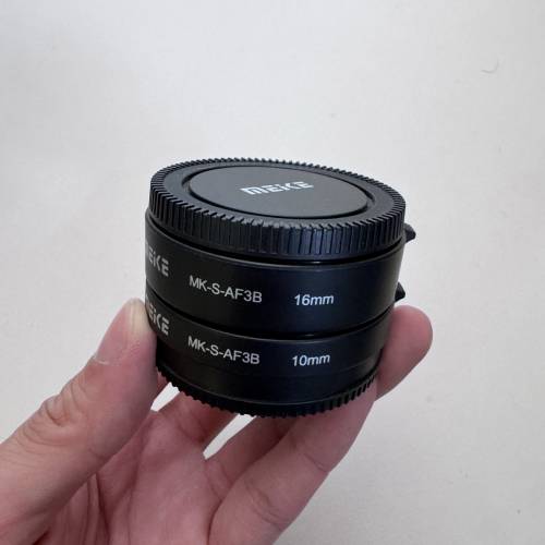 Meike 美科 Sony Macro Auto Extension Tube Set 索尼微距自動對焦環