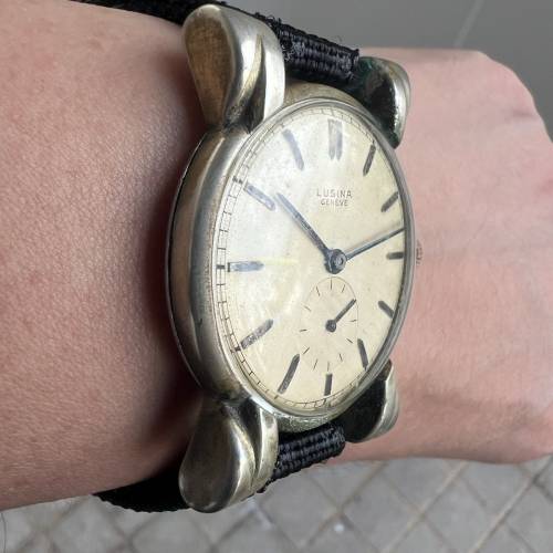 瑞士品牌Lusina手上鏈手錶