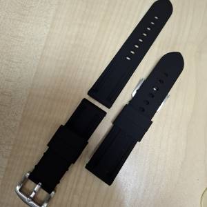 矽膠表帶 24mm 全新