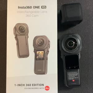 [觀塘實體店] 二手 Insta360 One RS 1" 360 (連鏡頭保護套) 行貨 *S72314* | Insta...