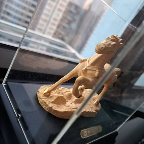 24K 鍍金馬擺設  大Size