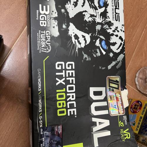 ASUS GTX1060-3G雪豹