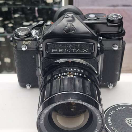 PENTAX 6x7 BODY + TAKUMAR 75MM F4.5 全正常
