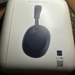 99新 sony WH-1000 xm6 藍色 行貨有單買左唔夠1個月