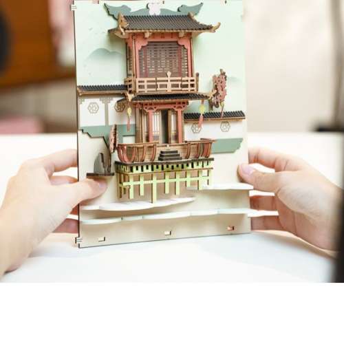 Rolife Falling Sakura 3D 書本模型