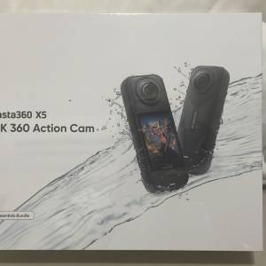 Insta360 5X 8K 全景運動相機萬能套裝
