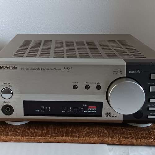 Kenwood R-SA7 小型收音擴音機.