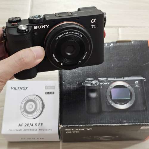 Sony A7C Body & Viltrox AF 28mm F4.5 FE