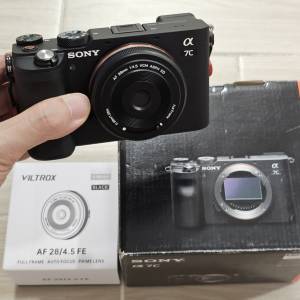 Sony A7C Body & Viltrox AF 28mm F4.5 FE