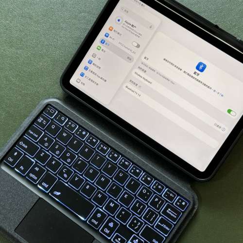 新淨無花 99% new Apple iPad mini 7 128GB space 星光色