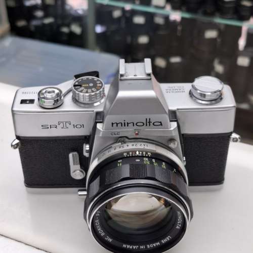 MINOLTA SRT 101 + MC 58MM F1.4 全正常