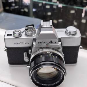 MINOLTA SRT 101 + MC 58MM F1.4 全正常