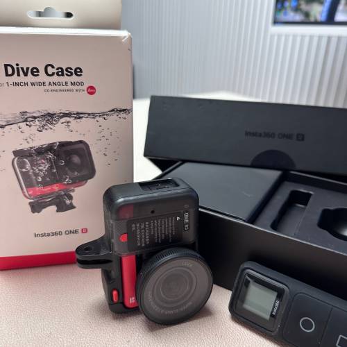 1吋 Lecia 運動鏡連潛水殼 仲有360