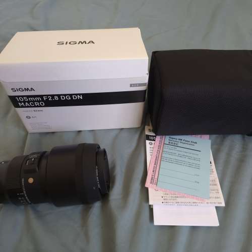 Sigma 105mm F2.8 DG DN Macro 鏡頭 E mount sony
