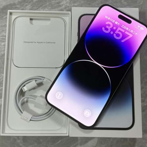 95% new iPhone 14 Pro Max 512g 香港行貨 ZA/A