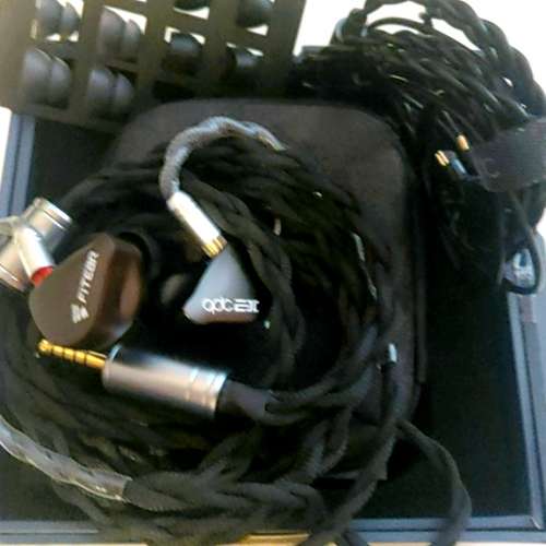 qdc x Fitear Superior EX 耳機 & 28mark 4.4 耳機線