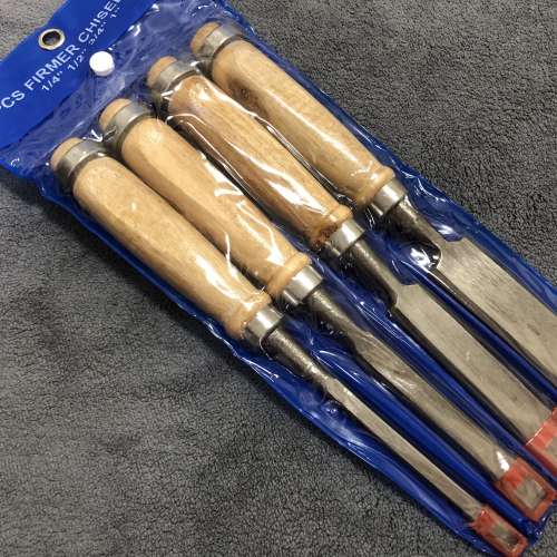 Bevel edge woodworking chisel, Wood Chisels Set with Wooden Handles,DIY Woodwork