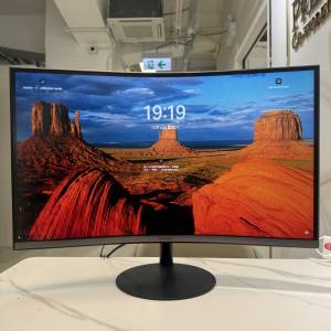 [2022] [曲面] Samsung 三星 27" [1080P] VA 顯示器 (C27T550FDC) Mon Monitor Screen