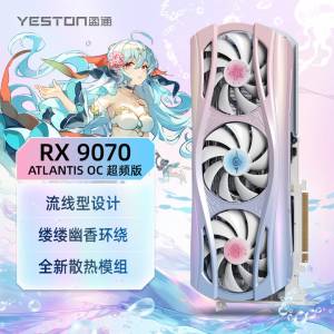 盈通 RX 9070 櫻瞳水著 (國行板)