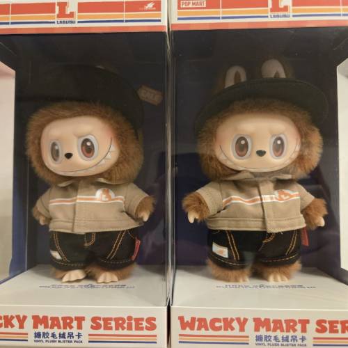 Labubu 便利店店員吊卡