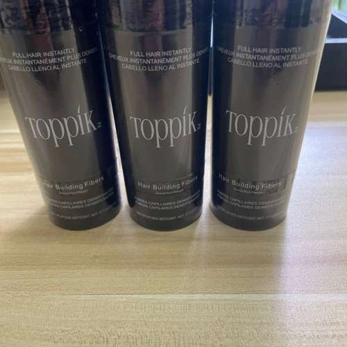 有長期客戶  包郵 爆髮 $230蚊3支👍 真品 保證好用 平賣Toppik增髮粉3支 $230 免運...