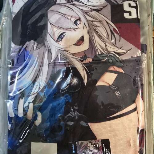 hololive x STREET FIGHTER 6 景品周邊 獅白ぼたん T-shirt XL 100%棉