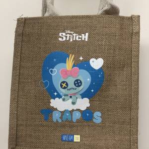 stitch 史迪仔 麻布袋 bag Scrump 小甘