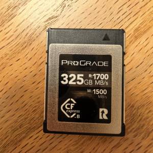 Prograde Digital CFexpress Type B 2.0 Cobalt 記憶卡 325GB [R:1700 W:1500]
