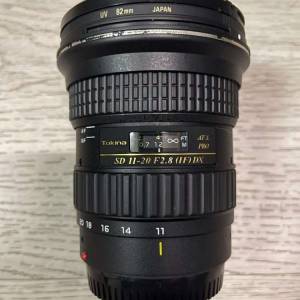 Tokina AT-X 11-20mm F2.8 Pro DX Canon