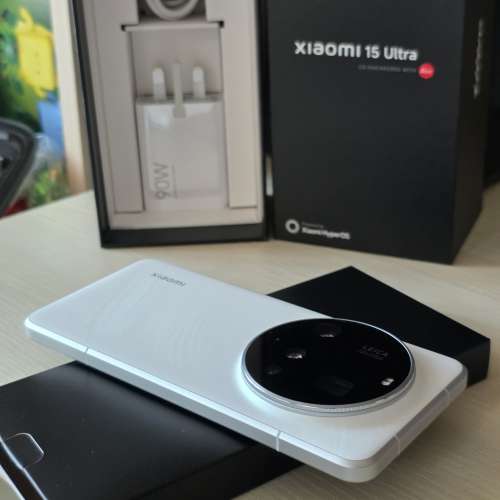(中環 元朗)Xiaomi 15 Ultra - White 512gb - 2y HK Warranty to Oct2027