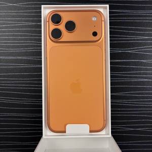 iPhone 17 Pro Max 橙色 256GB 全新台機