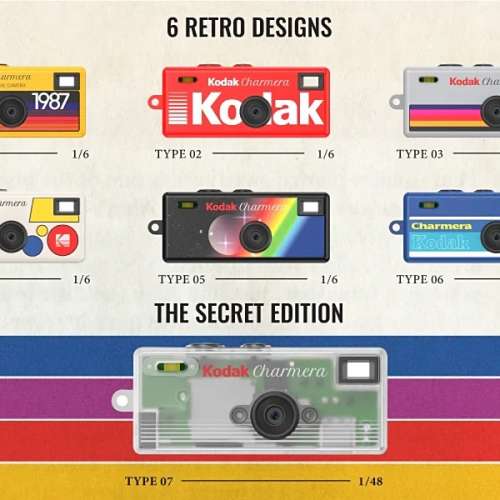 Kodak Charmera 有灰色換黃色