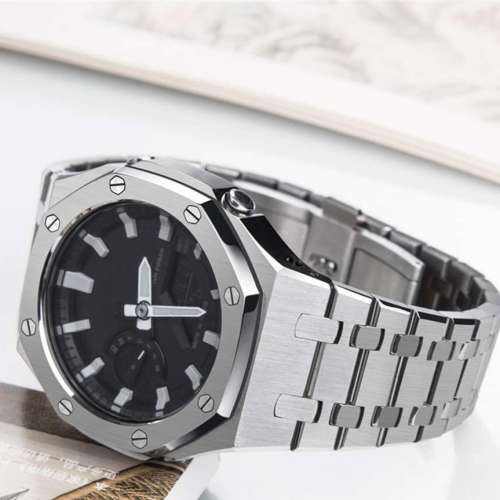 全新 GA2100 Casioak 鋼帶款