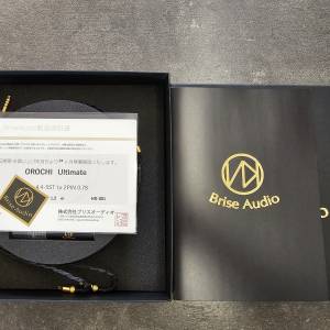 放9成9新 Brise Audio OROCHI-Ultimate 耳機升級線