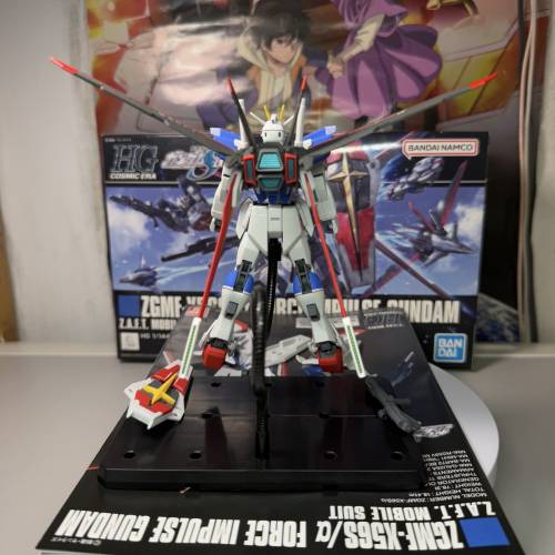 HG CE 1:144 機動戰士高達 特種命運 Seed Destiny 衝擊高達 強攻魅影 已砌 部分上色...