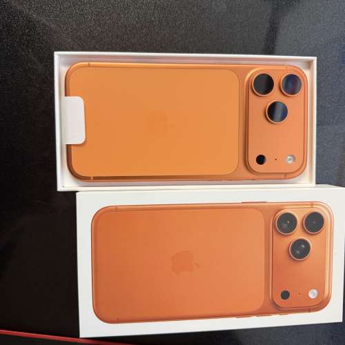 全新iphone 17Promax 256 橙色港版10月11號 (中國移動)出機