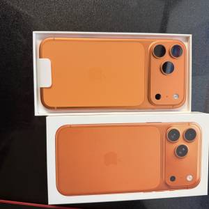 全新iphone 17Promax 256 橙色港版10月11號 (中國移動)出機