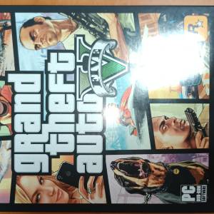 PC光碟 GTAV 附遊戲地圖