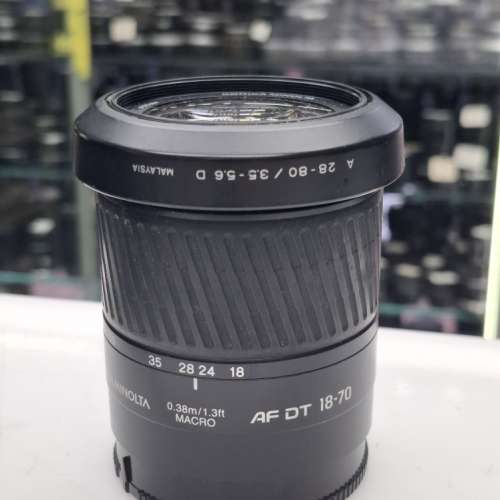 KONICA MINOLTA AF DT 18-70MM F3.5-5.6 DT A MOUNT